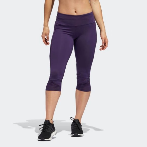 SALE!! Adidas How We Do 3/4 Run leggings NWT - Picture 1 of 13